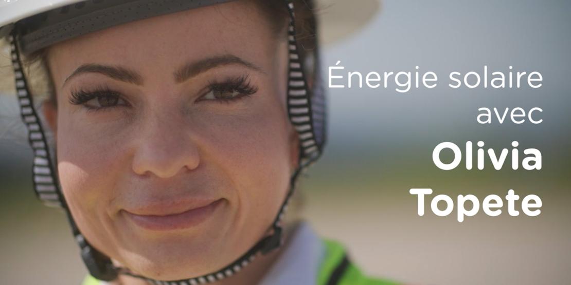 Énergie solaire avec Olivia Topete
