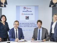 Total, Brittany Ferries, Dunkerque LNG and Groupe Charles André Partner to Supply Liquefied Natural Gas to the First French LNG-Powered Cruise Ferry