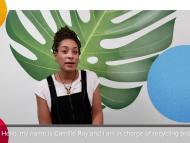 Implementing a recycling system for solar products