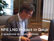 NFE LNG Project in Qatar: 5 questions to Laurent Vivier