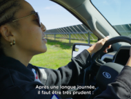 Après une longue journée de travail, il faut être très prudent.