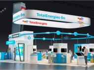 TotalEnergies On booth at the VivaTech 2024