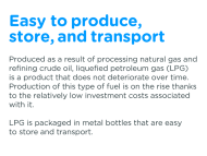 Infographics « LPG, an Energy with Many Advantages  »