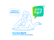 Chroniques d'innovations par TotalEnergies - Dounya Barrit, Ingénieure en fiabilité photovoltaïque.