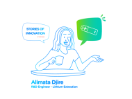 Stories of innovation by TotalEnergies - Alimata Djire, R&D Engineer, Lithium Extraction.