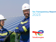 Tax transparency report 2023 TotalEnergies