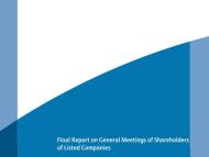 AMF Rapport sur les AG 