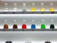 Lubricants and greases on a display