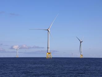 parc éolien offshore Seagreen en mer du Nord