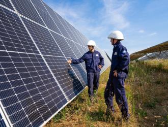 La Fénasse solar power plant