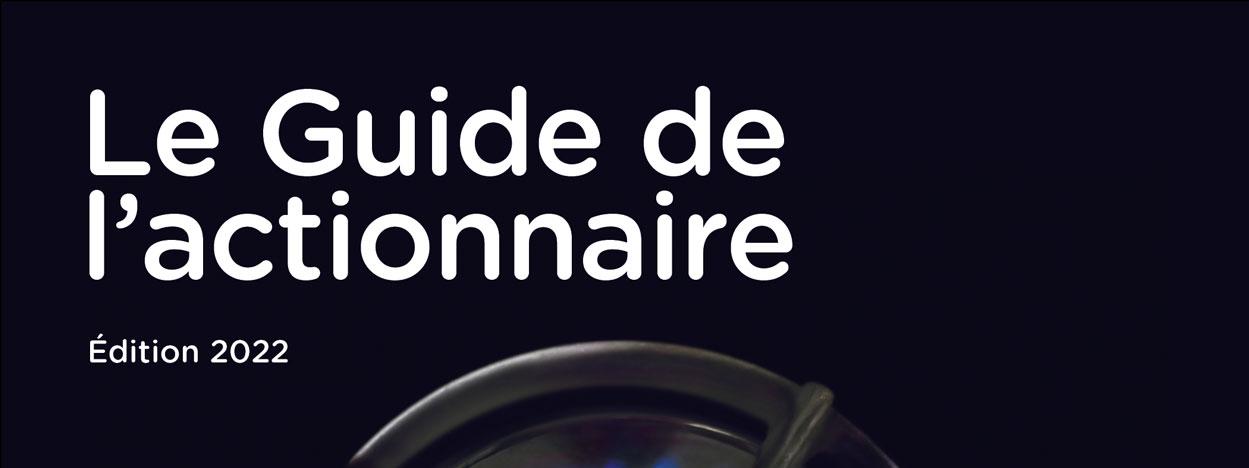 Le Guide de l'actionnaire, édition 2022 - TotalEnergies