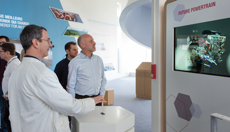 Moteur hybride modélisé