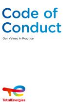 Code of conduct - Our values in practice - TotalEnergies