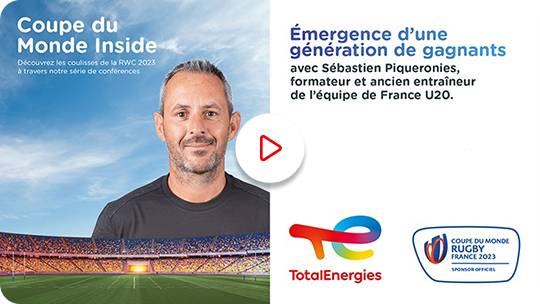 Coupe du Monde Inside. « Émergence d’une génération de gagnants » avec Sébastien Piqueronies, formateur et ancien entraîneur de l’équipe de France U20 – voir la vidéo sur Youtube