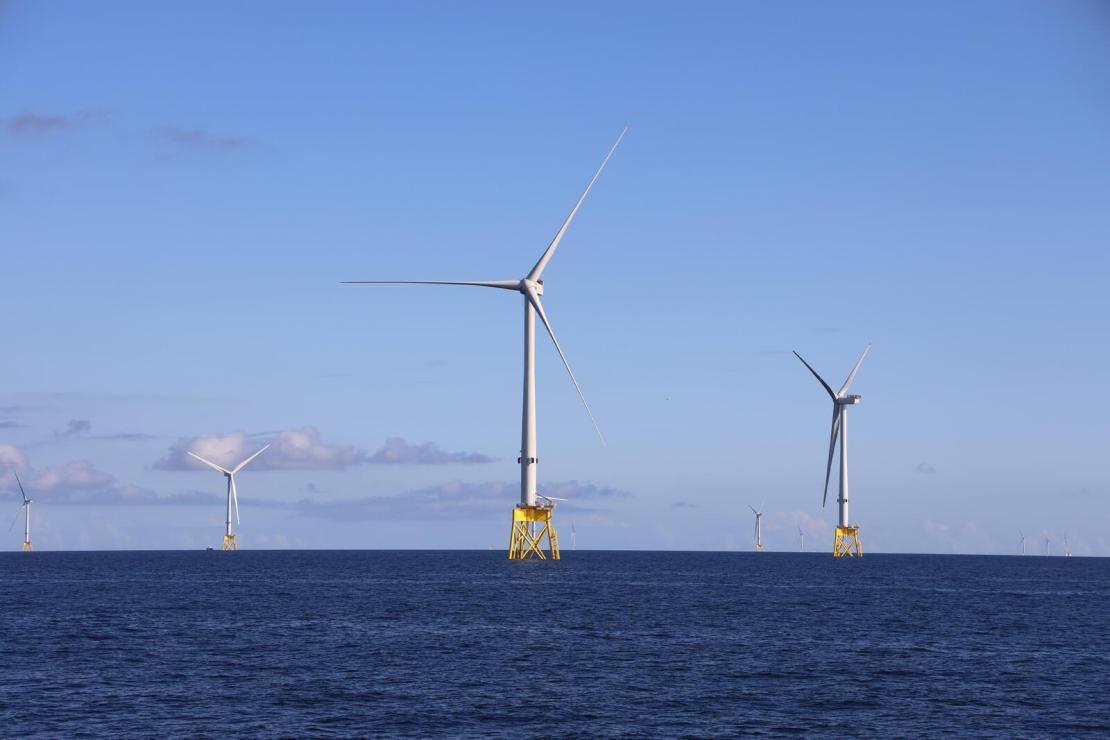 parc éolien offshore Seagreen en mer du Nord