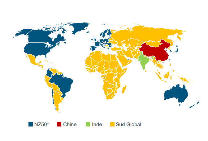 Carte "L’énergie est essentielle au développement humain" - voir description détaillée ci-après