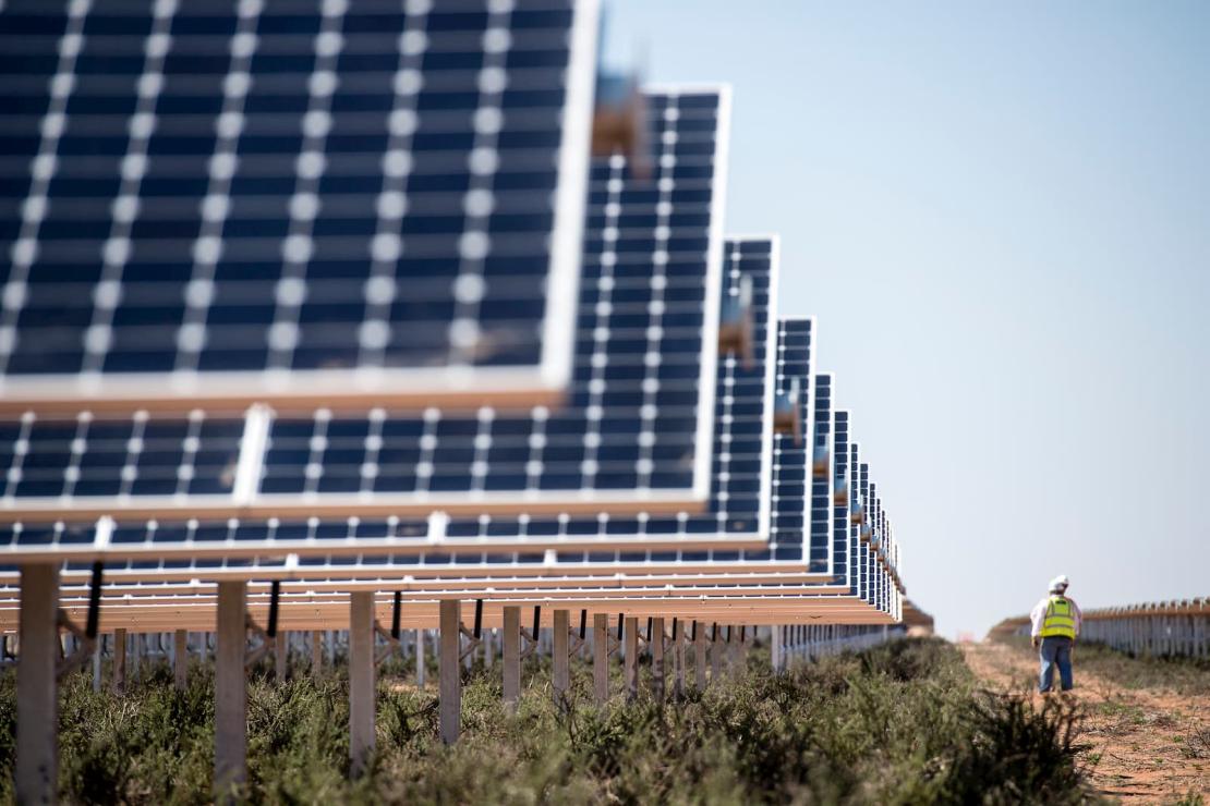 Centrale solaire Sunpower Total, Prieska.